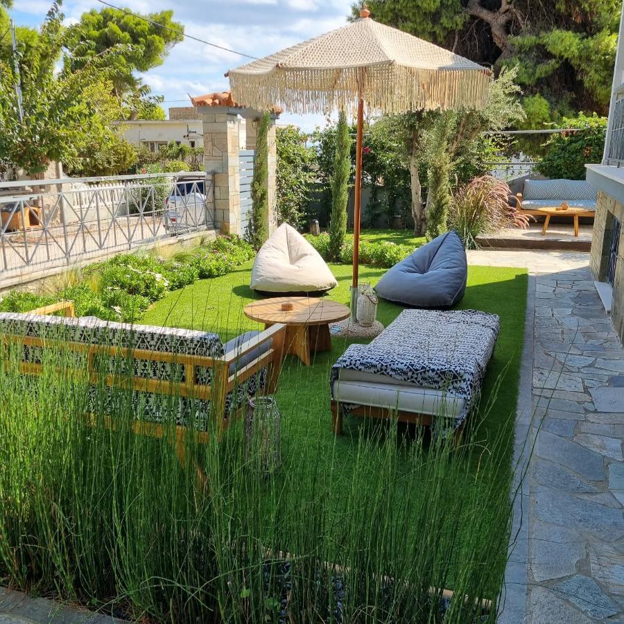 Augoustinos - Sea Side Luxury Apartments أرتيميدا المظهر الخارجي الصورة
